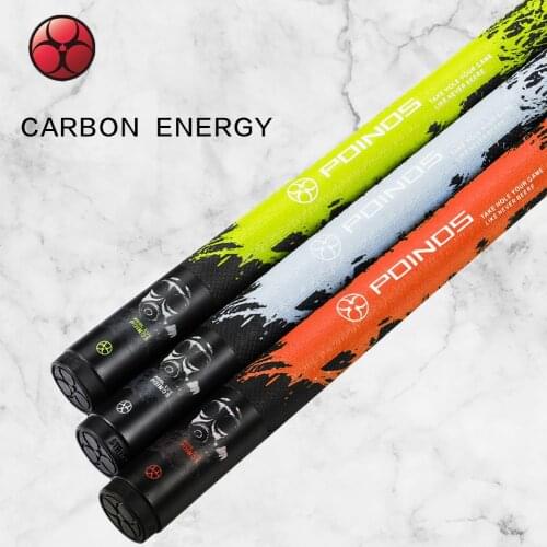 POINOS Carbon Maple Pool Cue Stick Billiard 3 Colors Pool Stick Cue Kit 13.1mm Tip Professional Black Carbon Shaft Billar Cue