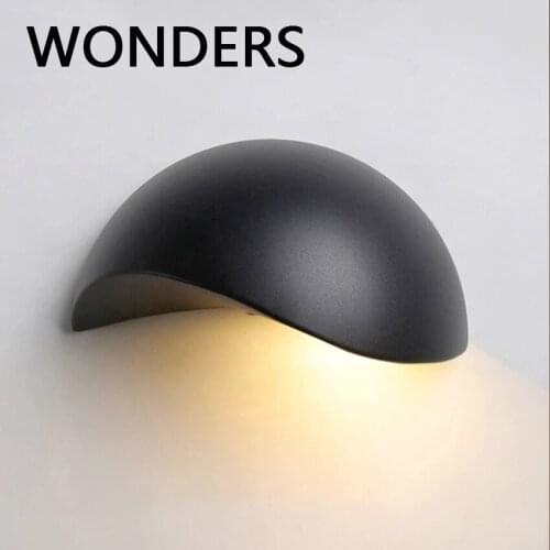 Modern simplicity 5W LED Waterproof Indoor Aluminum wall lamp sconce Stair bathroom mirror Light Outdoor Garden lamp