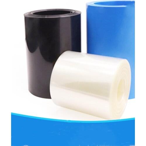 220mm wide Φ140mm PVC heat shrinkable tube heat shrinkable film battery holster insulation protection