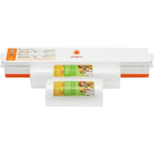 Vacuum Sealer Storage Vacuum Food Sealer Sealing Machine with 15pcs Vacuum Bags for Food Saver Kitchen Appliances