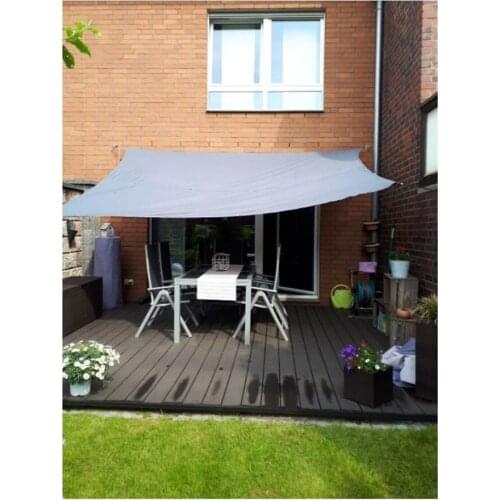 Shade Sun Shade Sail Perfect Square Awning Sun Shading Net UV Block for Patio Outdoor Garden Rodless Tent