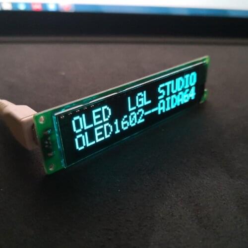 AIDA64 Secondary Screen Mini Display 2-inch OLED Computer Hardware Status Information Display