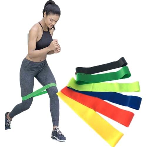 Full Body Workout Yoga Set Stretching Band(1pc) + Resistance Loop(1pc) + Exercise Slider Discs(2pc) for Women