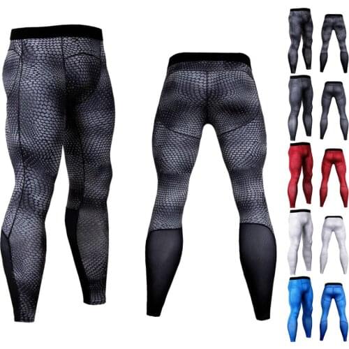 2020 new topCompression Pants Sports Running Tights Pants Men Jogging Leggings Fitness Gym Clothing Sport Leggings Men Trousers