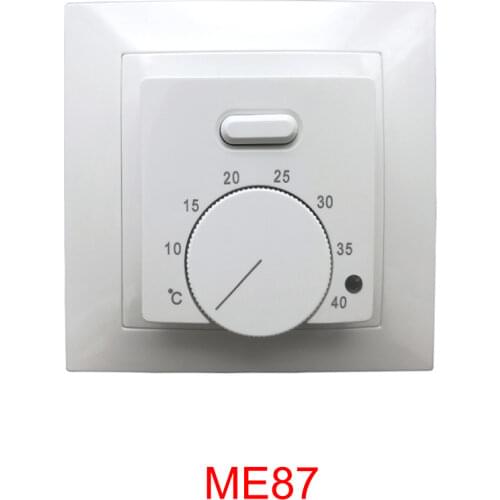 New Arrival Manual Temperature Controller Save Energy Floor Heating Electric Warm Room Thermostat Regulator