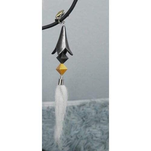 Genshin Impact Zhongli Tassel Earring Cosplay for Sale
