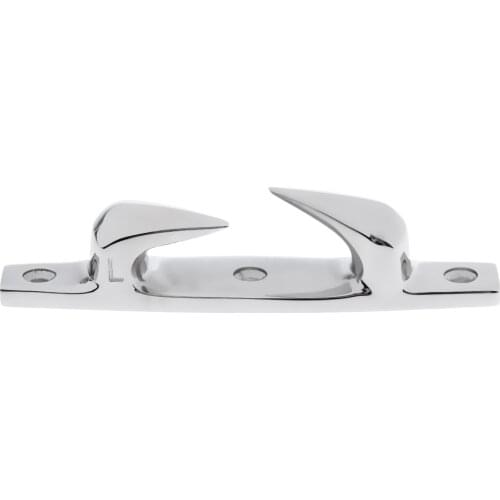 Stainless Steel Skean Boat Deck Dock Line Yacht Rope Cleat Chock Left 119mm