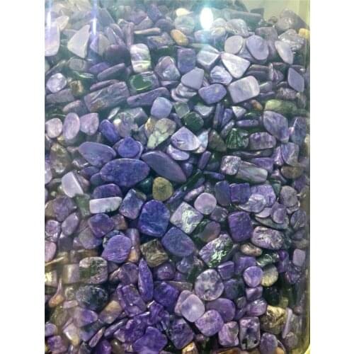 1kg, natural purple dragon crystal crushed stone gravel for fish tank decoration, DIY jewelry