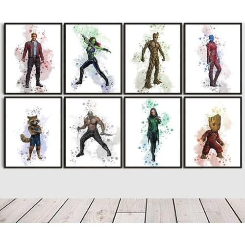 Guardians of The Galaxy 5D DIY Diamond Painting Diamond Embroidery Diamond Mosaic Full Cross Stitch Kits Home Decoration