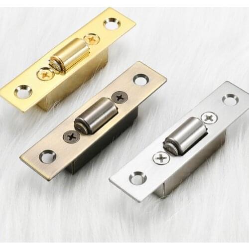 Door Touch Bead Thickened Wooden Door Top Bead Invisible Door Dark Slotted Door Touch KTV Touch Bead Wholesale Stainless