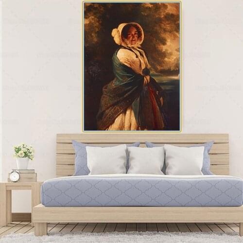 Citon Winterhalter《Victoria, Duchess of Kent》Canvas Art Oil painting Artwork Poster Picture Wall Decor Modern Home Decoration