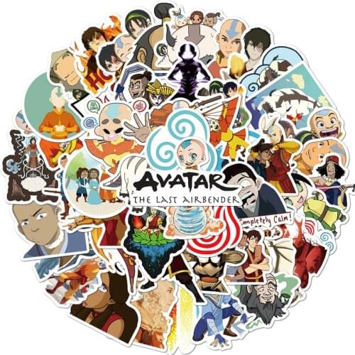 10/50Pcs/Pack Cartoon The Last Airbender Anime Stickers For Motorcycle Skateboard Bike Laptop Phone Suitcase Car Pegatinas