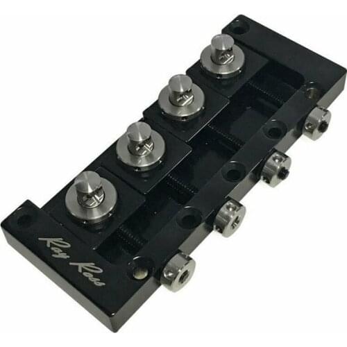 Original RAY ROSS RRN4B SADDLE-LESS 4 STRING BASS BRIDGE BLACK