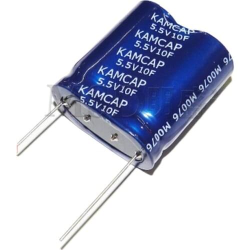 Super capacitor farad capacitor combination type 5.5V 0.1F 0.33F 0.47F 1F 1.5F 2F 3.5F 5F 7.5F 10F
