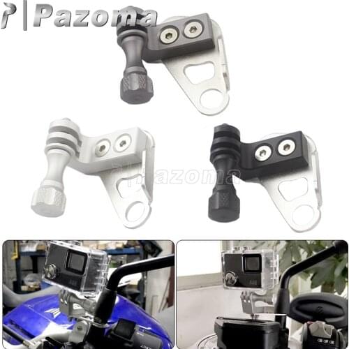 Universal Motorcycle Camera VCR Mount Bracket Clamp Camera Video Holder Cam Rack For BMW Yamaha Kawasaki Honda Suzuki Ducati
