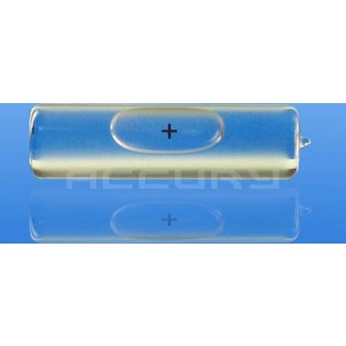 10*37mm Accuracy 20"/2mm High Precision level Glass inclinometer Tubular Bubble Level Cylindrical spirit level vial