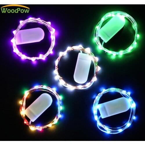 Woodpow LED String Lights With Transparent Wire
