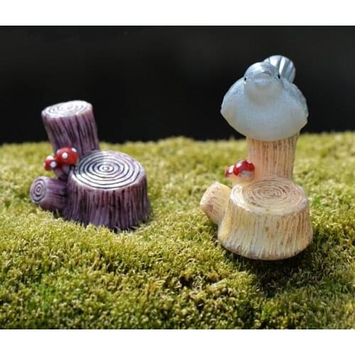 Animal for Miniature Mushroom Garden Accessories Miniatures Fairy Figurines Figurine Resin Figures Horse Home Figure Decorations
