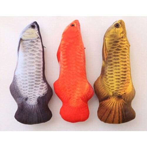 20/30cm Fish Plush Toys Simulation Fish Soft Crucian Carp Stuffed Animals Dolls Cartoon Golden Fish Pillow Gift for Kids Toy