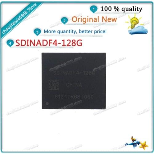 1pcs/lot! SDINADF4-128G SDINADF4 BGA153 ball EMMC 5.1 128GB NEW ORIGINAL