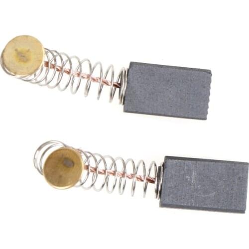 10Pcs Mini Drill Electric Grinder Replacement Carbon Brushes Spare Parts For Electric Motors Rotary Tool