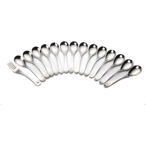 2017 New 12Pcs Stainless Steel Tableware Chinese Style Animal Zodiac Design Classic Knife Fork Western Dining Tableware