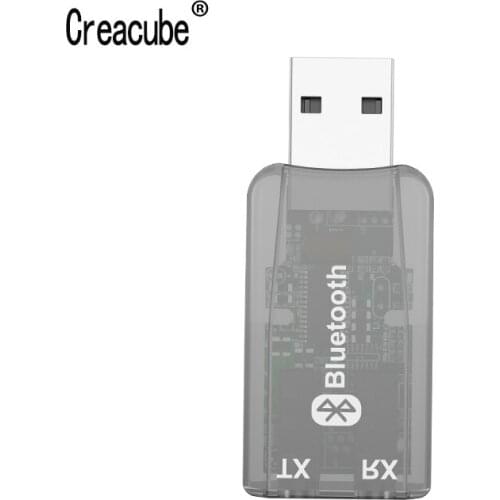 2 in 1 Bluetooth 5.0 Audio Receiver Transmitter Mini Stereo Bluetooth AUX RCA USB 3.5mm Jack For TV PC Car Kit Wireless Adapter