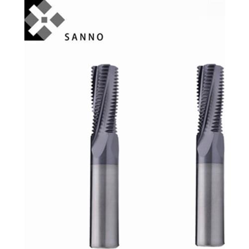 American thread mills UNC UNF high hardness Full teeth multi-tooth thread milling cutter for aluminum, copper and steel