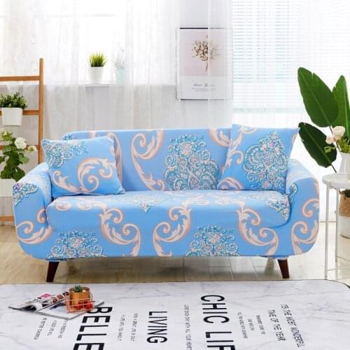 Stretch Slipcovers Sofa Cover For Living Room Slip-resistant Sectional Elastic Couch Sofa Case Towel Single/Two/Three/Four Seat