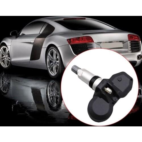 4 Pieces TPMS Sensor 3AA907275B 3AA907275 Tire Pressure Monitoring System Replacement Compatible with A udi V olkswagen