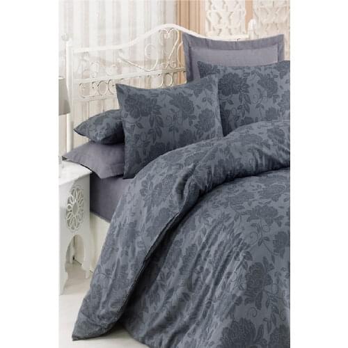Double Personality Easily Ironed Duvet cover set jamie Anthracite