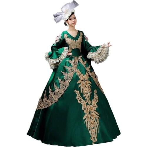 Shakespeare elegant European court costume party photography photo theme party costume ladies ball gown
