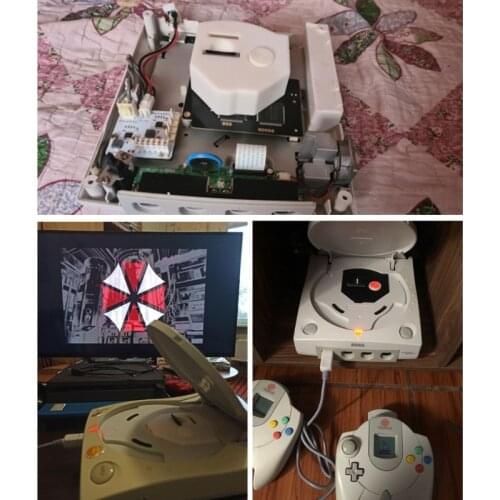 GDEMU Remote SD Card Mount Kit the extension adapter for SG Dreamcast GDEMU 20CB