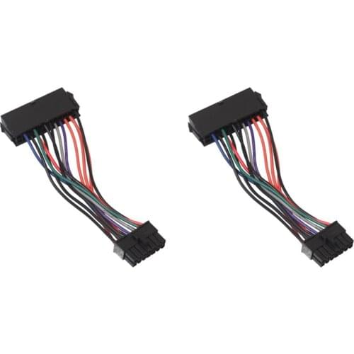 HOT-24 Pin to 14 Pin ATX PSU Main Power Adapter Cable for IBM Lenovo PCs and Servers