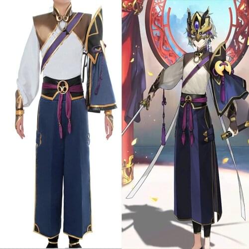 Game Fate Grand Order Cosplay Costumes Prince Of Lanling Cosplay Uniform Costume Halloween Carnival Party FGO Cosplay Costume