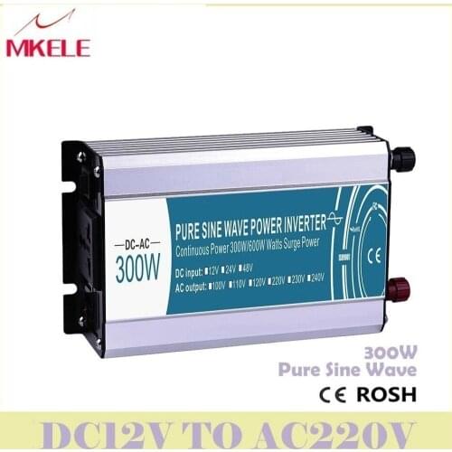 Hot Sale Inverters MKP300-242 General Purpose Pure Sine Wave 24V DC To 220V AC 300W Power Transformer Voltage Converter China