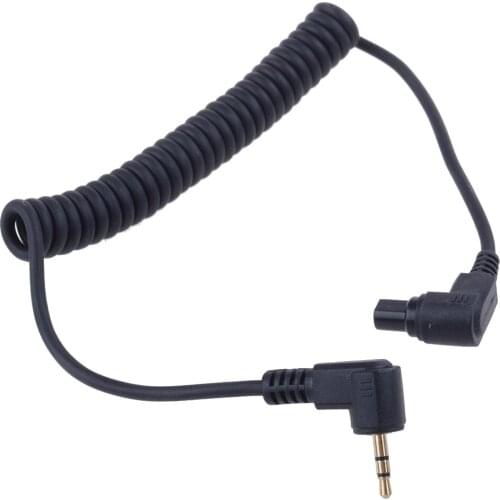 2.5 mm -C3 Off Camera shutter release cable connection cable, for Canon 1D / 5D / 6D / 5DII / 5DIII / 7D / 10D / 20D / 30D / 4