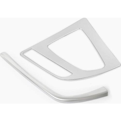 For Bmw F30 Car Gear panel Metal stickers Interior Parts Accessories Automobiles Stickers on 2013-2019