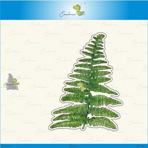 Woodland fern metal cutting dies 2021 new diy molds Scrapbooking Paper Making die cuts crafts