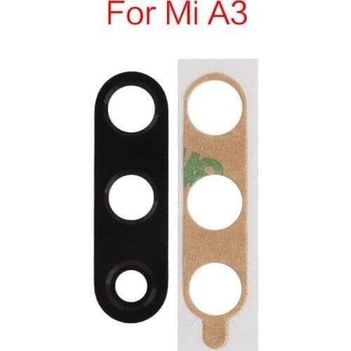 1pcs Rear Camera Glass Lens Sticker Glue For Xiaomi A3 Back Camera Glass Lens Cover Replacement Parts