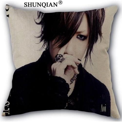 Custom the GazettE Pillowcase Custom cotton pillowcases decorative beauty Home Furnishing customized pillow