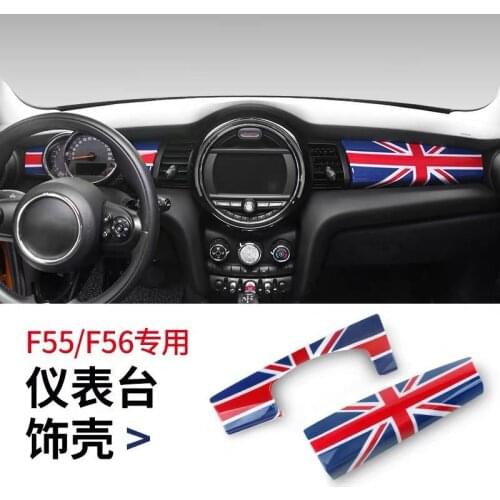 Car Dashboard Instrument Trim Panel Cover Sticker Interior Decoration For Mini Cooper S One R55 R56 R57 R58 F55 F56 Accessories