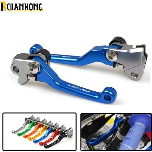 LOGO CRF450X dirt bike Pivot Brake Clutch Levers foldable motorbike brake For HONDA CRF450X 2004-2016 CRF 450X CR F450X CRF450X