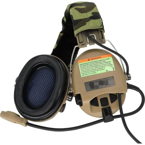 TCIHEADSET MSASORDIN Airsoft Tactical Headset Hunt Shooting Earmuffs Military Pickup Noise Reduction Hearing Protection headphon