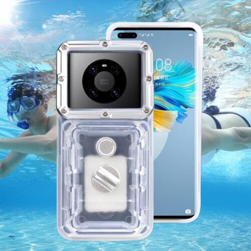 40M Waterproof Case Diving Housing for Huawei P30 Pro Mobile Phone Cover Swimming Camera Waterproof ShellTouch Screen HD Photo