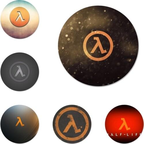 Half Life Pattern Badge Brooch Pin Accessories For Clothes Backpack Decoration gift
