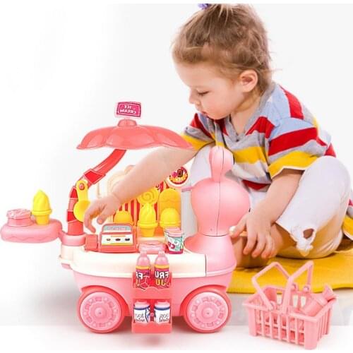 1 Set Vending Machine Lovely Cute Snail Shaped Ice Cream Cart for Kids