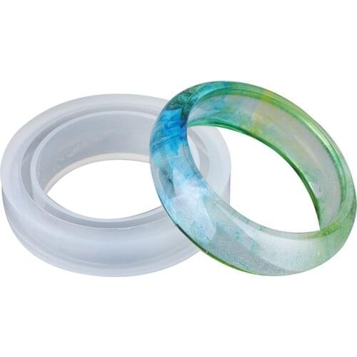 1Pcs Bracelet Resin Epoxy Molds Mixed Size Casting Silicone UV Resin Molds Tools For DIY Jewelry Making Findings Accessories