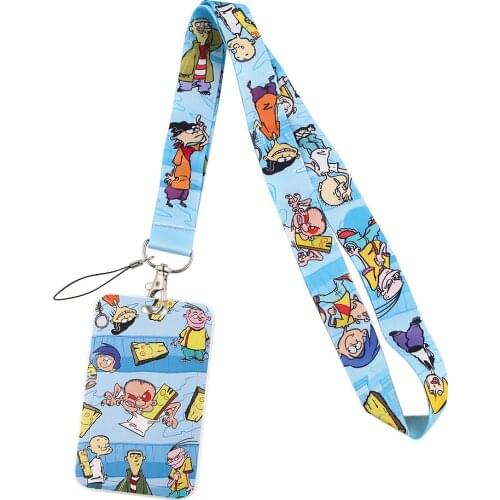 1pcs ZF2675 Cartoon Naughty Boy Bank Credit Card Holder Wallet Bus ID Name Work Card Holder For Student Card Cover Business Card