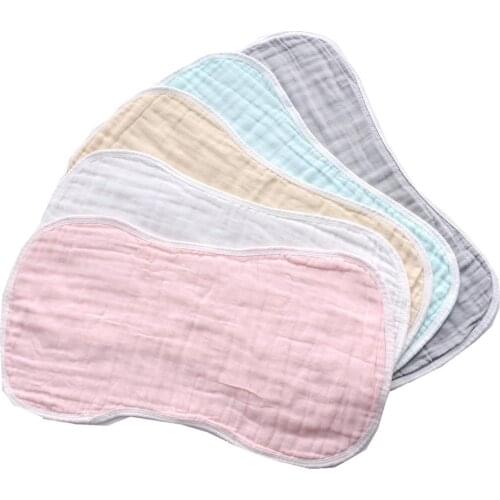 100% muslin cotton diaper nursing pregnant holding baby to prevent vomiting milk newborn cotton gauze patting burp wet wipe bib